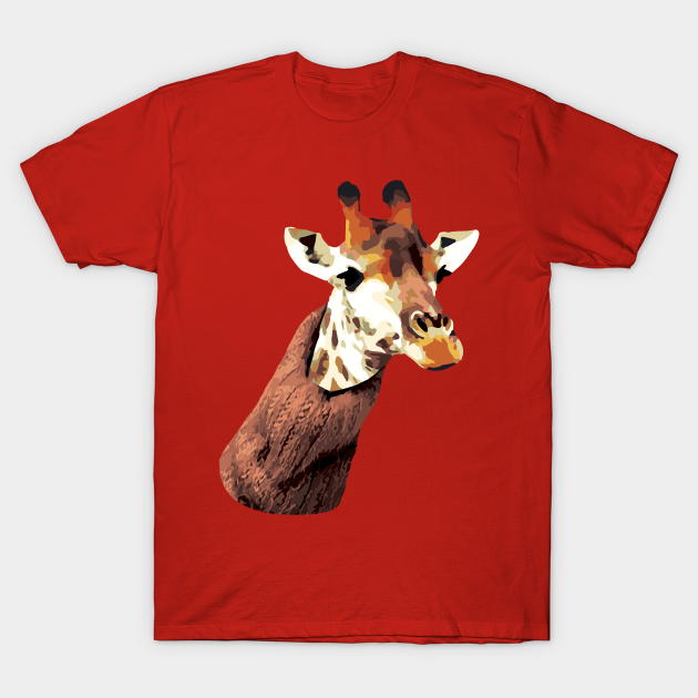 Giraffe wearing a turtleneck funny Giraffe TShirt TeePublic